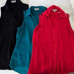 Express Portofino Sleeveless Tops
